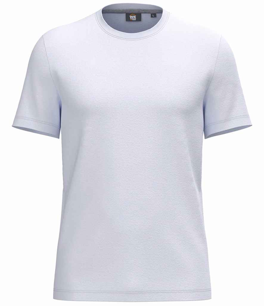 WK Designed to Work Anti-Bacterial Short Sleeve T-Shirt | White