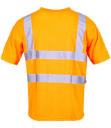 Warrior Hi-Vis T-Shirt | Fluorescent Orange thumbnail 3