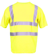 Warrior Hi-Vis T-Shirt | Fluorescent Yellow thumbnail 4