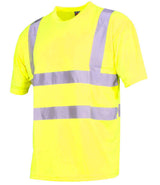 Warrior Hi-Vis T-Shirt | Fluorescent Yellow thumbnail 2