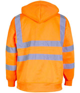Warrior Hi-Vis Pull On Hoodie | Fluorescent Orange thumbnail 4