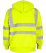 Warrior Hi-Vis Pull On Hoodie | Fluorescent Yellow thumbnail 4