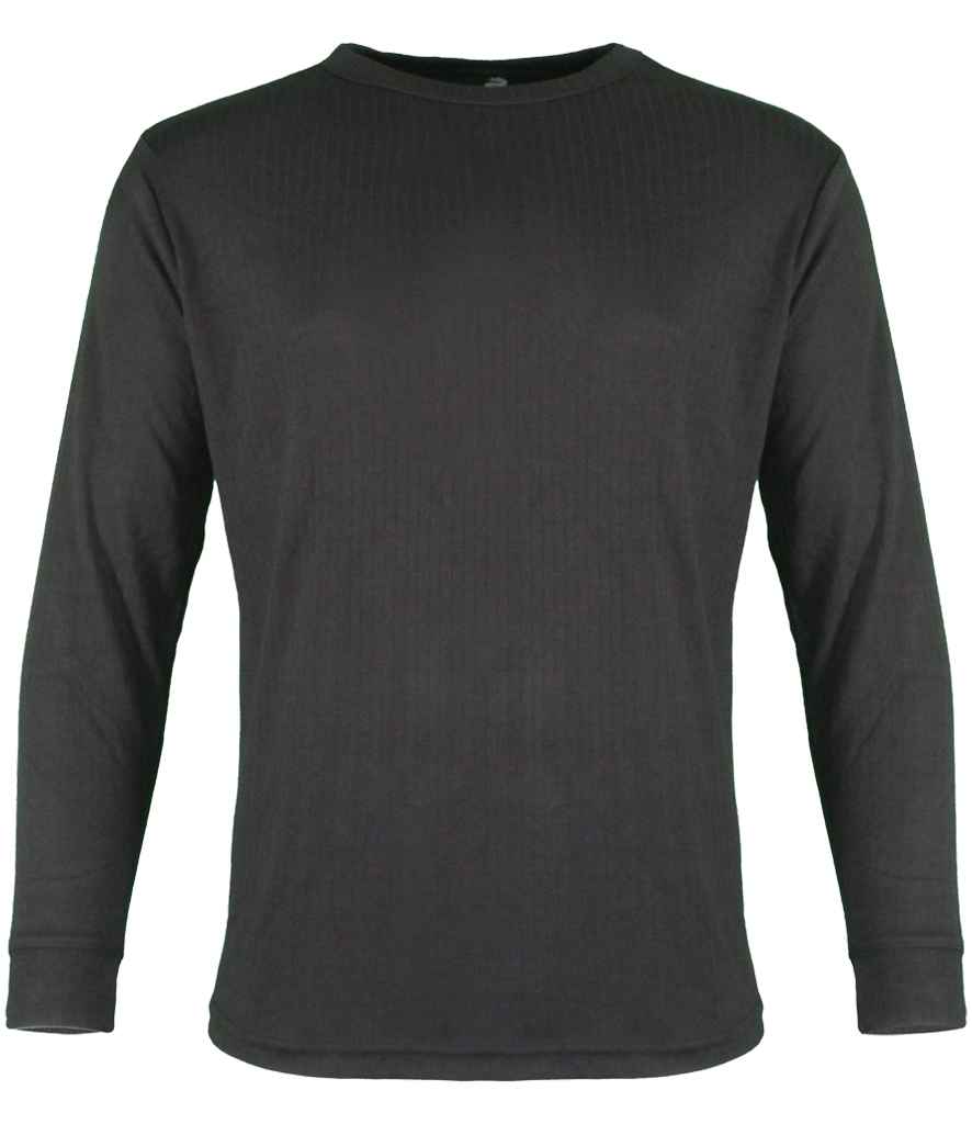 Warrior Thermal Long Sleeve T-Shirt | Black