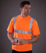 Yoko Hi-Vis Short Sleeve T-Shirt | Orange thumbnail 1