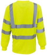 Yoko Hi-Vis Long Sleeve T-Shirt | Yellow thumbnail 3