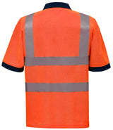 Yoko Hi-Vis Polo Shirt | Orange thumbnail 2