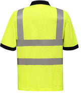 Yoko Hi-Vis Polo Shirt | Yellow thumbnail 3