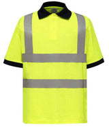 Yoko Hi-Vis Polo Shirt | Yellow thumbnail 2