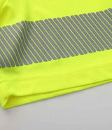 Yoko Mandarin Collar Zip Piqué Polo Shirt | Yellow thumbnail 5