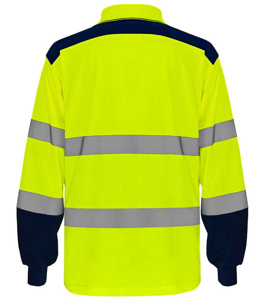 YK019 Yellow/Navy Back