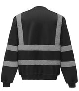 Yoko Hi-Vis Sweatshirt | Black thumbnail 2