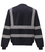 Yoko Hi-Vis Sweatshirt | Navy thumbnail 2