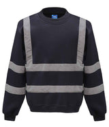 Yoko Hi-Vis Sweatshirt | Navy thumbnail 1