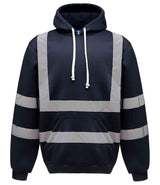 Yoko Hi-Vis Pull Over Hoodie | Navy thumbnail 2
