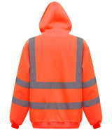 Yoko Hi-Vis Pull Over Hoodie | Orange thumbnail 2