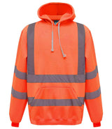 Yoko Hi-Vis Pull Over Hoodie | Orange thumbnail 1
