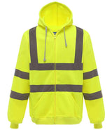 Yoko Hi-Vis Zip Hoodie | Yellow thumbnail 1