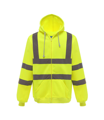 Hi Viz Full Zip Hoodie