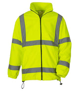Yoko Hi-Vis Heavyweight Fleece Jacket | Yellow thumbnail 1