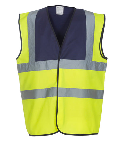 Yoko Hi-Vis Two Band & Braces Waistcoat