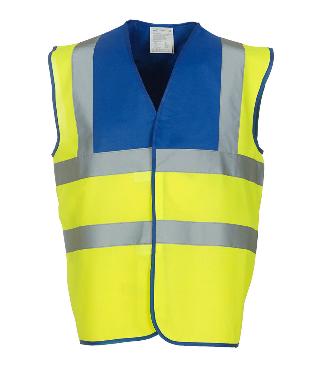 Yoko Hi-Vis Two Band & Braces Waistcoat