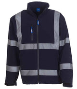 Yoko Hi-Vis Soft Shell Jacket | Navy thumbnail 1