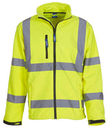 Yoko Hi-Vis Soft Shell Jacket | Yellow thumbnail 1