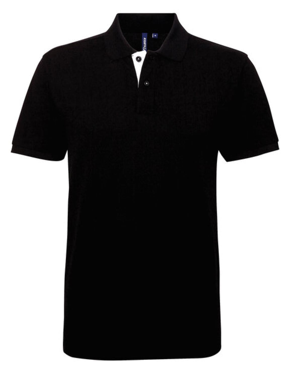 Asquith & Fox Men's Classic Fit Contrast Polo