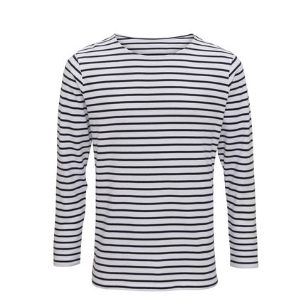 Asquith & Fox Mens Mariniere Coastal Long Sleeve Tee