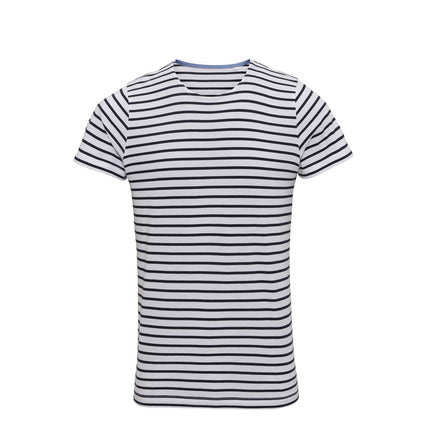 Asquith & Fox Mens Mariniere Coastal Short Sleeve Tee
