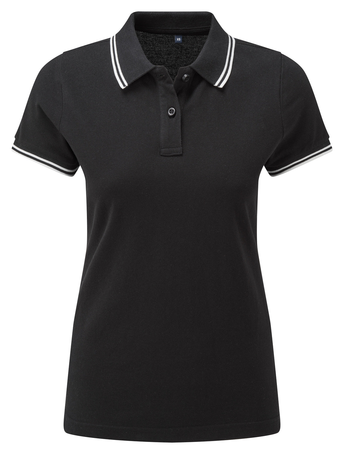 Asquith & Fox Womens Classic Fit Tipped Polo
