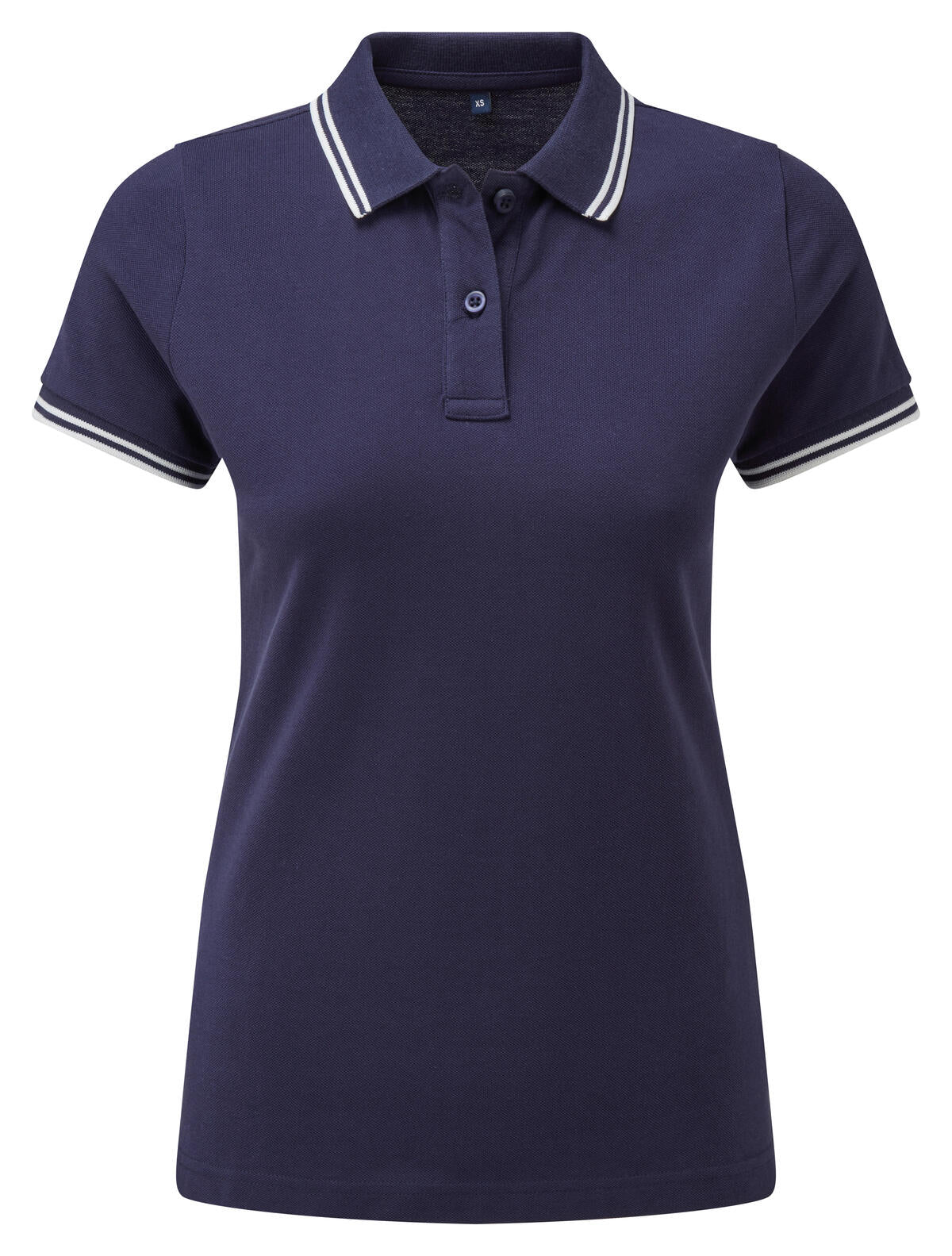 Asquith & Fox Womens Classic Fit Tipped Polo