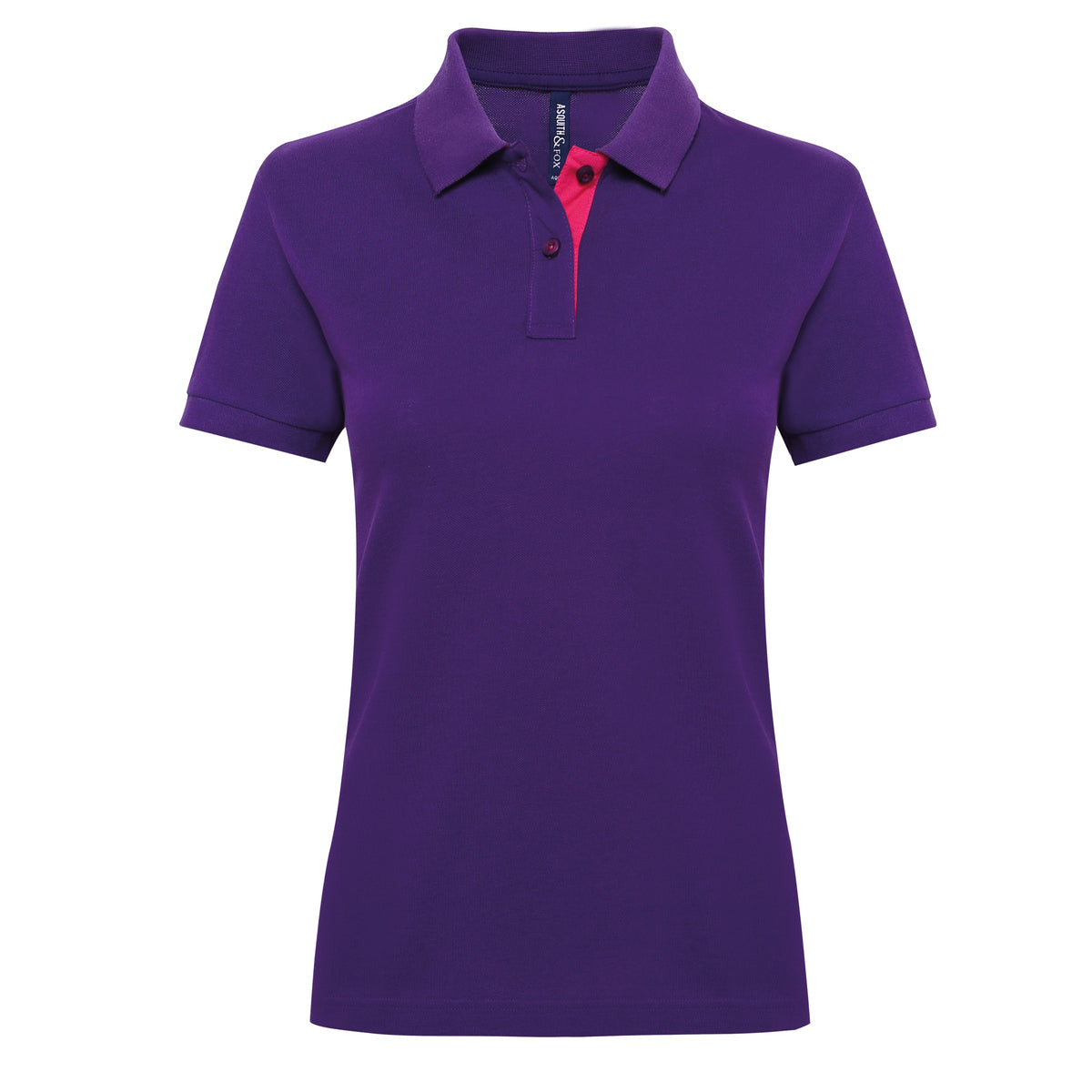 Asquith & Fox Womens Contrast Polo