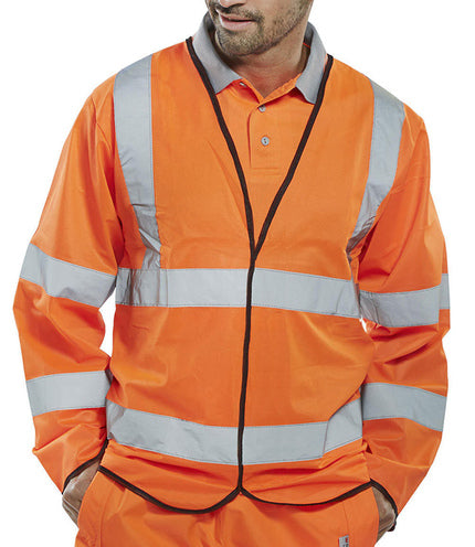 Beeswift BSEEN Long Sleeve Jerkin ISO20471