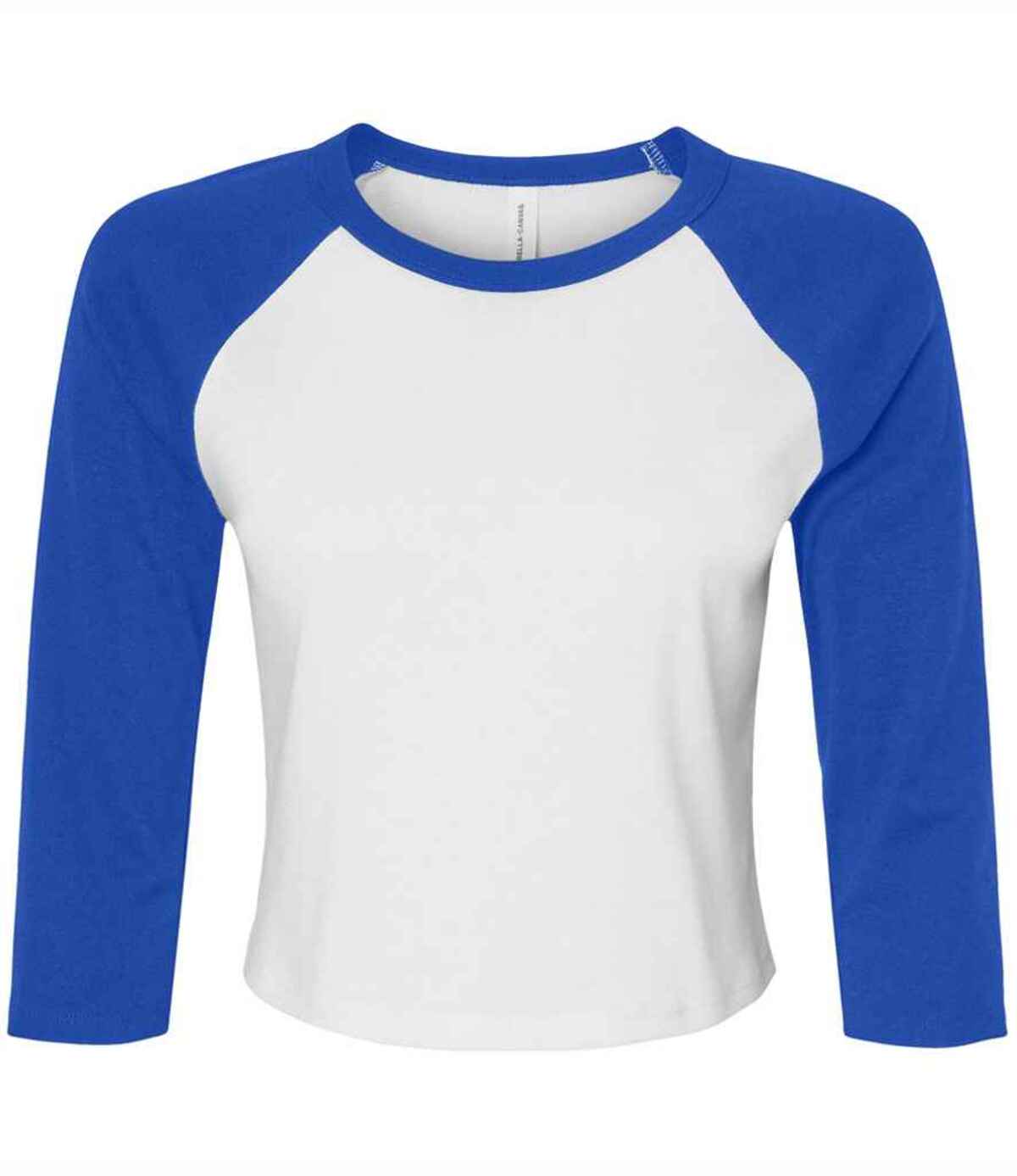 Bella Ladies Micro Rib 3/4 Raglan Baby T-Shirt