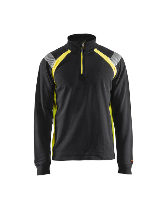 Blaklader 3432 Sweatshirt with half zip