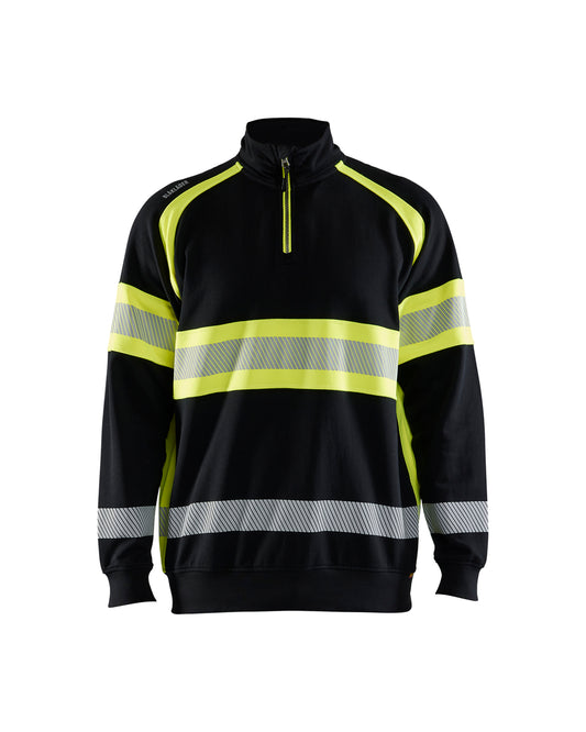 Blaklader 3553 Hi-Vis Half Zip Sweater