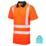 Essentials Hi-Vis Eco CoolMax Orange Polo thumbnail 1
