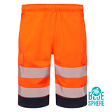 Essentials Hi-Vis Eco CottonCool Orange Shorts thumbnail 1
