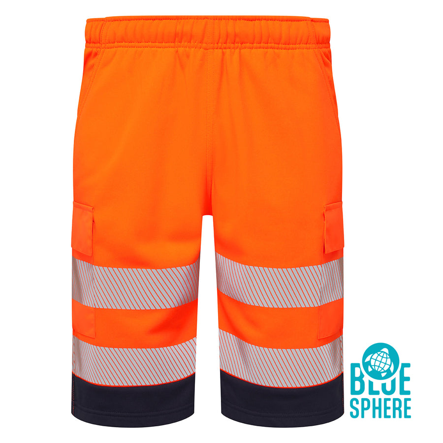 Essentials Hi-Vis Eco CottonCool Orange Shorts