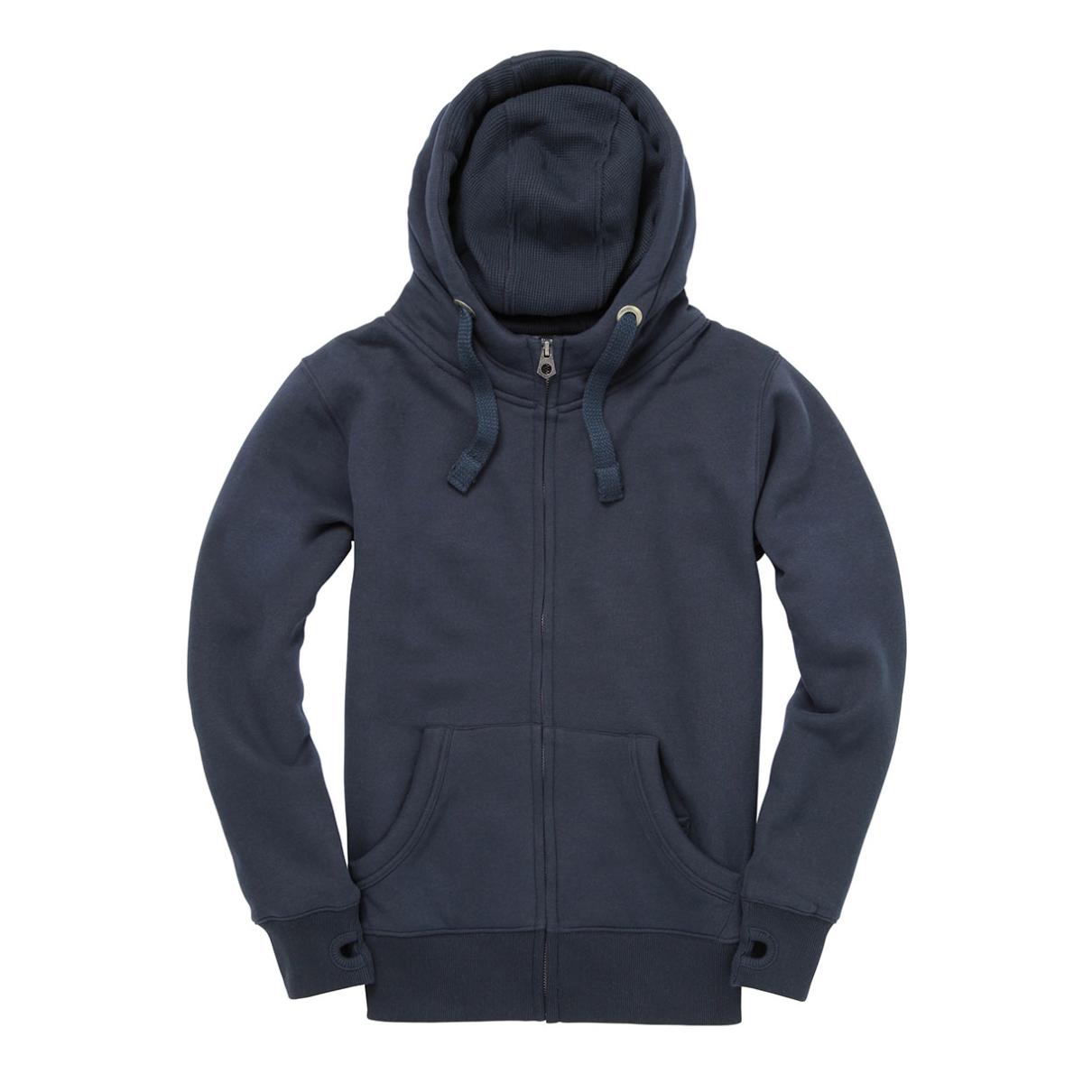 Cotton Ridge Peach Finish Zip hoodie (W41PF)