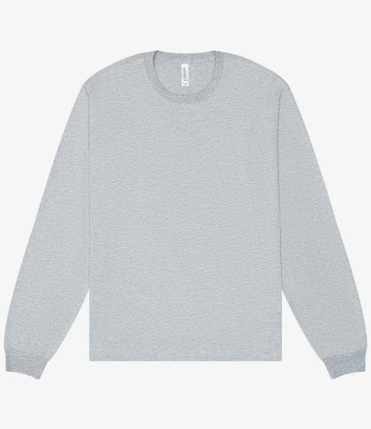 Canvas Unisex Heavyweight Long Sleeve Boxy T-Shirt