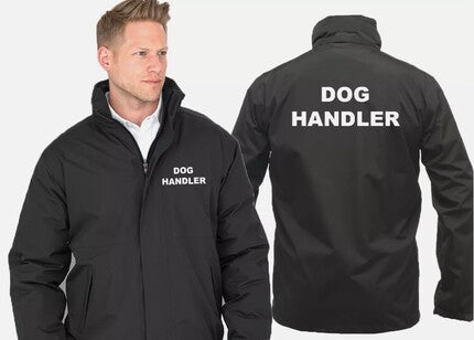 Dog Handler Printed Result Core Channel Jacket