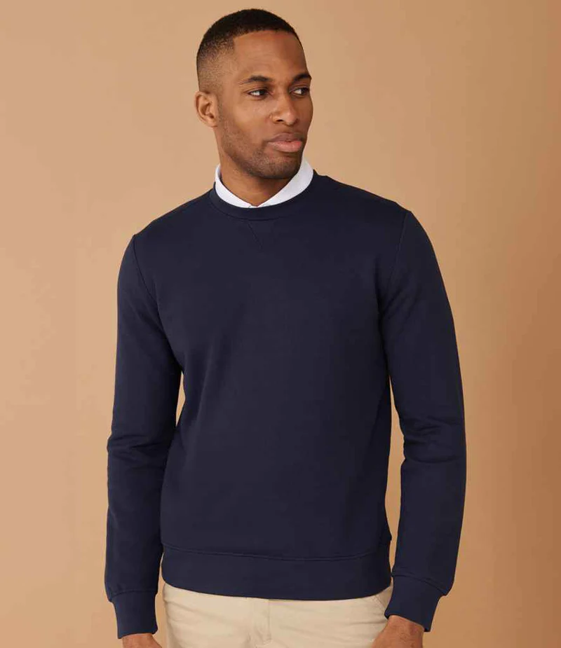 Henbury Unisex Sustainable Sweatshirt | Black