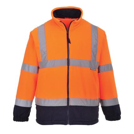 Portwest Hi-Vis Contrast Fleece