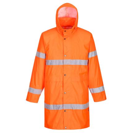 Portwest Hi-Vis Rain Coat 100cm