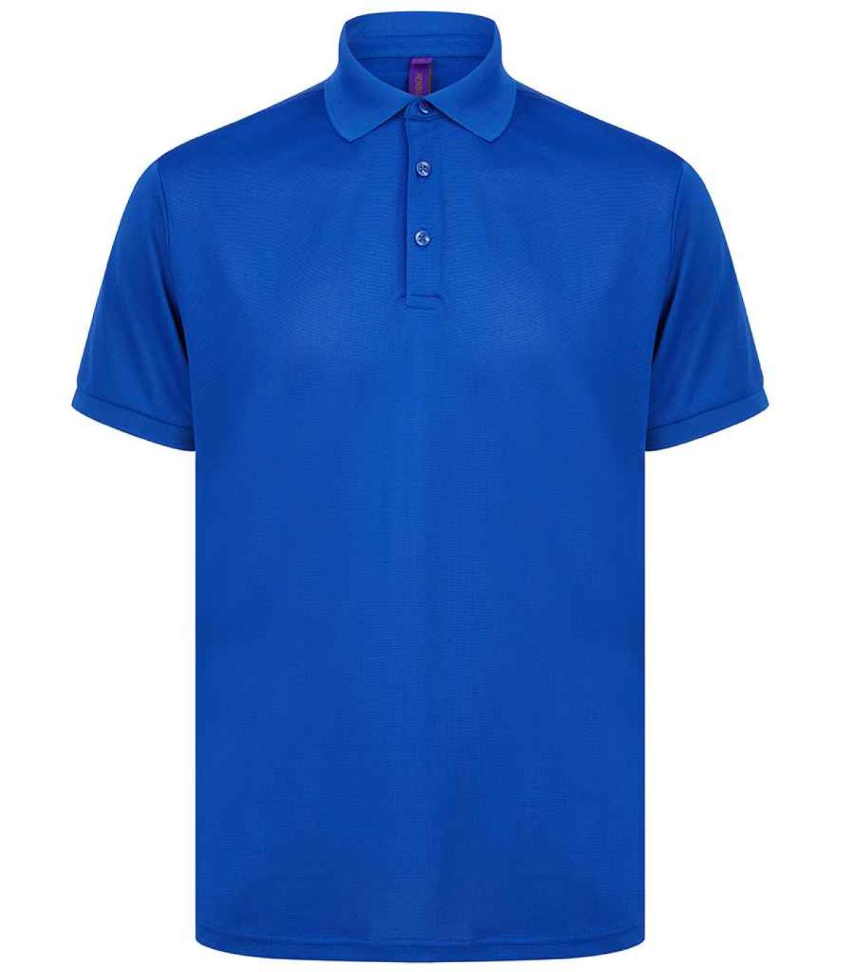 Henbury Recycled Polyester Piqué Polo Shirt