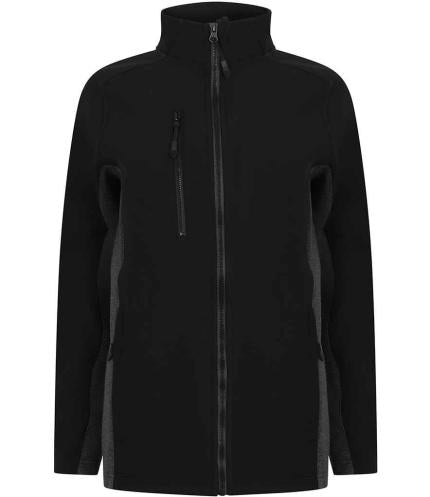 Henbury Unisex Contrast Soft Shell Jacket