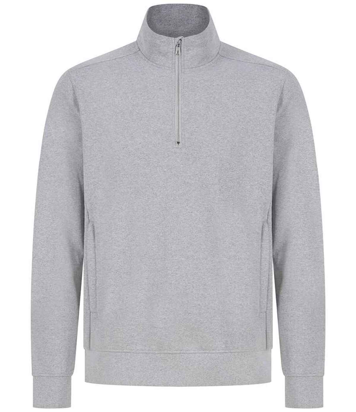Henbury Unisex Sustainable 1/4 Zip Sweatshirt