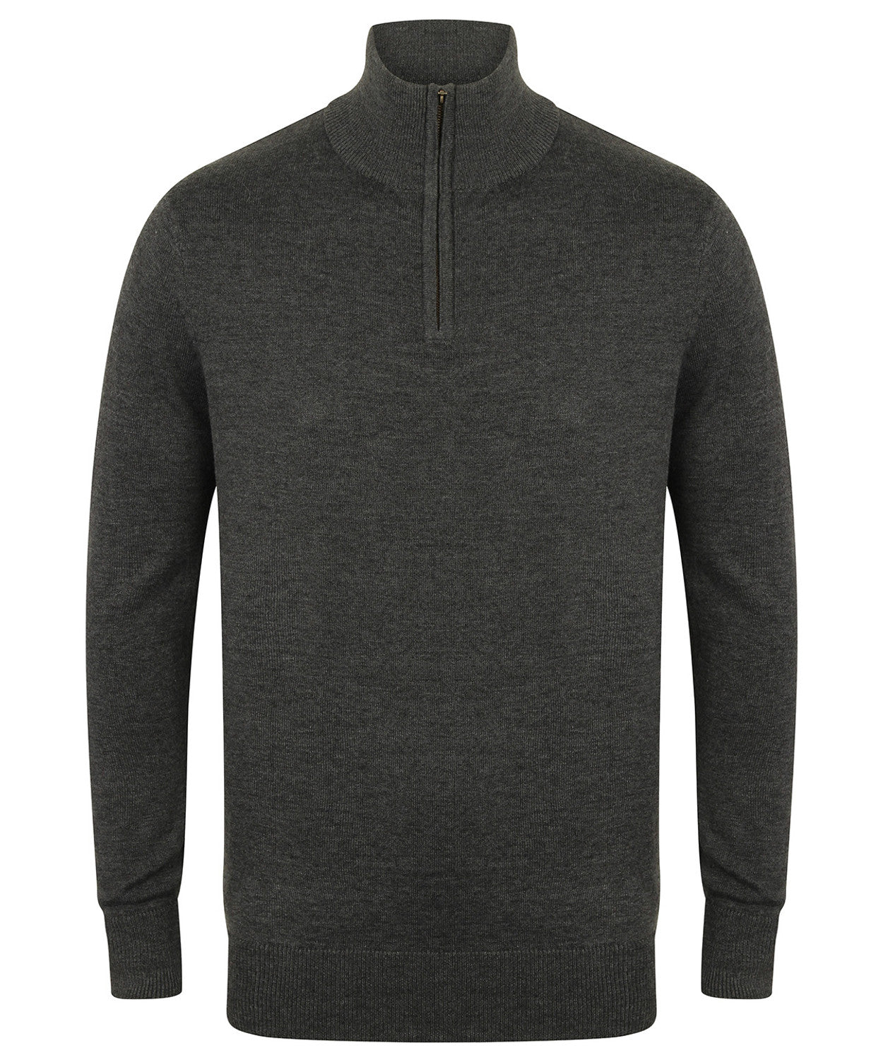 Henbury 1/4 zip Jumper